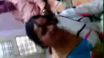 Lady Sandwitched Bewtween Two Guys