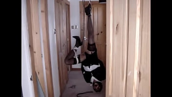 Suspended Upside Down By One Ankle