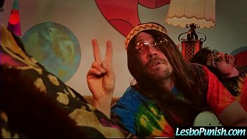 Lez Teen Girl (abigail_jessa) Get Toy Punish By Mean Lesbo Movie-03