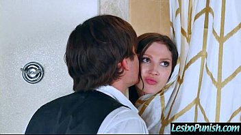 Lez Teen Girl (ellena_skin) Get Toy Punish By Mean Lesbo Movie-19