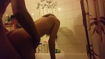 Hot And Wet Girlfriend Fucked In The Bathroom