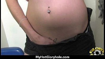 Hot Babe Comes Back For Dick At Gloryhole 3 - sucking, interracial, blowjob, ebony, oral, gloryhole - Video 5133544