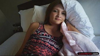 Natural Tits Teen Stepsis Gets Screwed Hard By Fat Cock