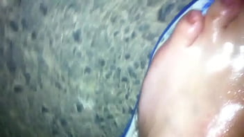 Naked Oiled Feets In The Nature