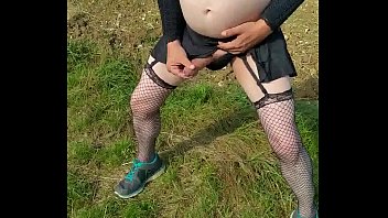 Crossdressers First Time Walk In Public Part 2