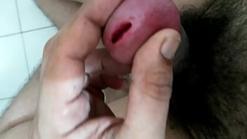 A Hot Bathroom Handjob... Must Watch