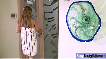 Busty Milf Wife (alyssa Lynn) Bang Hardcore In Front Of Camera Movie-03