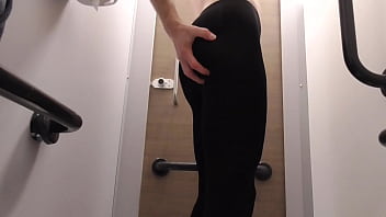 Late Night Airfucking In An 24hr Store Toilet