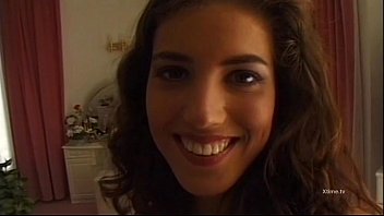 Hot Brunette Gets Naked And Gives A Blowjob