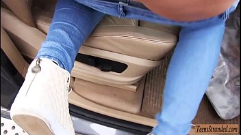 Sweetheart Nikky Dream Hitchhikes And Pounded Hard In The Car