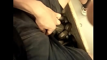 Naughty Pee In The Gym