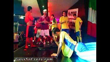 Cute Gay Twinks First Big Cock Today' Competition: A Self-fuck Dildo