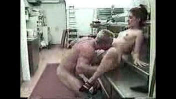 Cute Waitress Getting Pounded