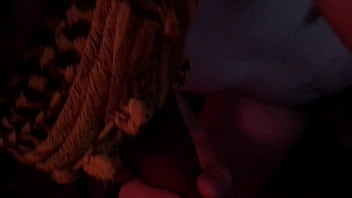 Blindfolded Chubby White Guy Sucks Bbc