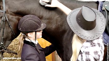 Aneta And Mya Go Down On Each Other At The Horse Ranch By Sapphic Erotica