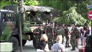 Eiffel Tower Public Sex Orgy Threesome