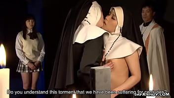 Two Nuns Scissor Fucking Each Other' Pussies