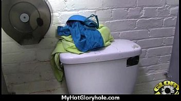 Gloryhole Secrets Ebony Sucking Off Strangers Pov 29 - sucking, interracial, blowjob, ebony, oral, gloryhole - Video 5098300