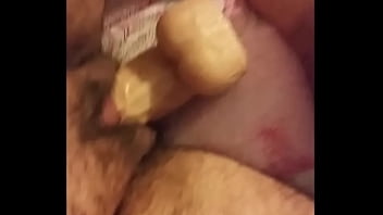 Hairy Ftm Transman Fucking With Dildo