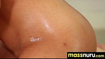 Nuru Massage Ends With A Hot Shower Fuck 20 - hardcore, massage, masseuse, nuru, nurugel - Video 5022147