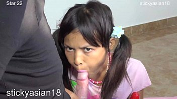 Stickyasian18 Petite Fuck My Mouth Compilation