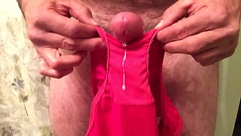 Cumming On Pink Panties