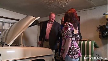 German Redhead Teens Paying The Mechanic
