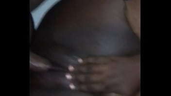 Ebony Booty Gets Her Pussy Spiced