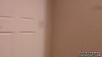 Amateur Teen Spits Cum