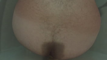Hairy Bear/chub Takes 9_ Dildo Like A Real Slut!