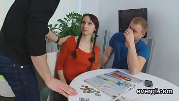 Poor Stud Allows Slutty Buddy To Shag His Companion For Bucks