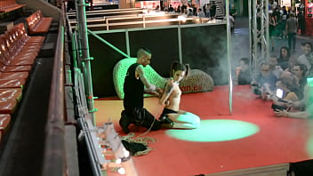 salón erótico Barcelona 2016 - sexo, atada, espectaculo - Video 5081523