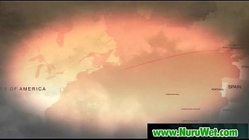 Nuru Massage With Busty Asian And Hardcore Fucking On Air Matress 07