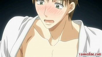 Blonde Hentai Gay Licking His Boyfriend