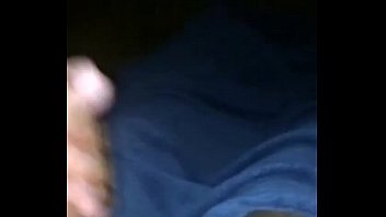 Masturbating His Big Cock Before Bed Time