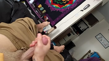 First Time On Cam - cum, jerk, off, gay, boy, stud, homo, splash - Video 4876500