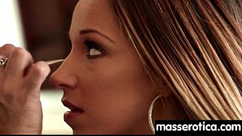 Gorgeous Masseuse Explores The Body Of A Sexy Lesbian Beauty 2 - lesbian, licking, babe, oral, massage - Video 5041410