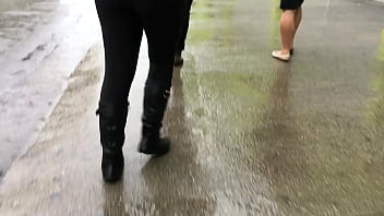 Bota E Legging Da Novinha