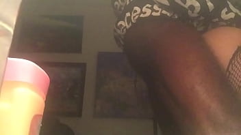 Candycane Getting Gang Bang By Black Cock Guy#1