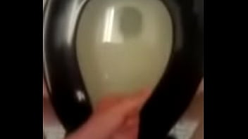 Cumshot Into The Toilet