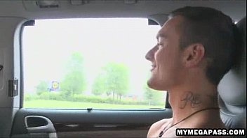 Two Horny Guys Pull Over From Driving To Ass Fuck