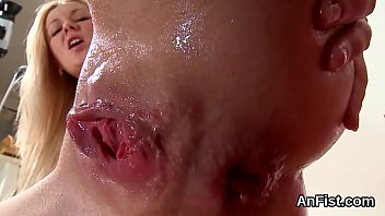 Peculiar Lesbian Sex Kittens Are Spreading And Fist Fucking Anals