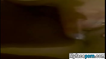 Horny Frau Gibt Schöne Hotel Balkon Blowjob