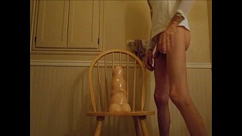 Walrus Penis Huge Dildo And My Panties Off For Anal Fisting