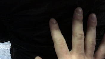 Tocando A Jaqueta De Nylon Marrom Da Gordinha Pt 3