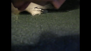 Sucking Fake Cock And Licking My Cum Off It