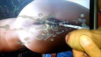 Huge Cumshot On Wife' Ass From A Friend