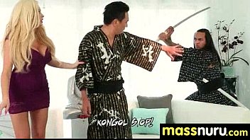 Lucky Client Gets A Full Service Massage 12 - hardcore, massage, masseuse, nuru, nurugel - Video 4965615