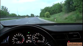 Pretty Teen Hitchhikes And Gets Screwed In Countryside