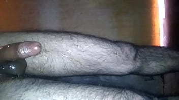 Stroking My Juicy Bog Cock With Cumshot